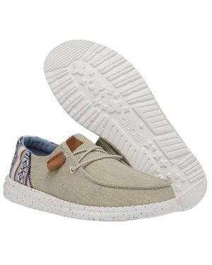 HEYDUDE Wendy Funk Baja Shoes - Metallic