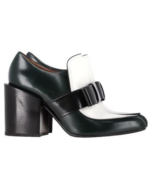 Marni Two Tone Loafer Pumps - Black