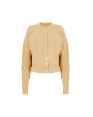 Wolford Luxe Merino Cardigan - Natural