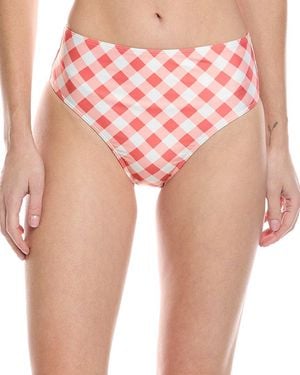 summersalt The High-Leg High-Rise Bikini Bottom - Pink