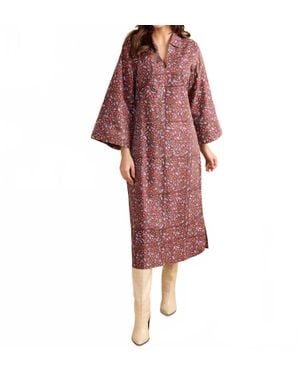 Double A Lee Midi Dress - Red