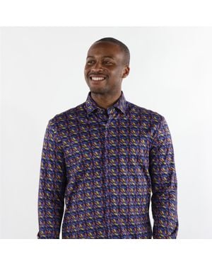 Max Colton James Shirt - Blue