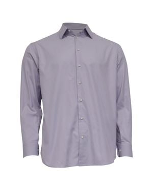 Armani Collezioni Button Down Shirt - Purple