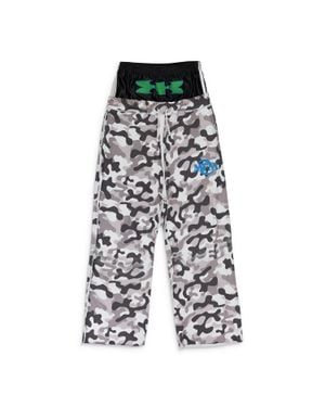 MURD333R.FM x GR33DY UNIT Greedy Unit X Murd333R. Fm Camo Sweatshorts - Blue