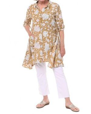 Tulip Clothing Demi Button Down Top - White