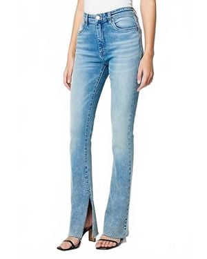 Blank NYC High Rise Miniflare Jeans - Blue