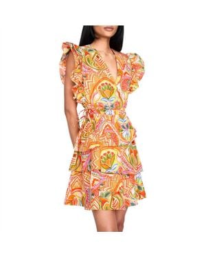 Marie Oliver Genette Dress - Orange