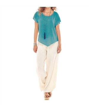 Oh My Gauze Grace Top - Blue