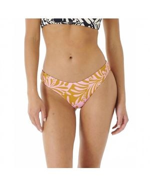 Rip Curl Afterglow Swirl Good Bottom Swimsuit - Brown