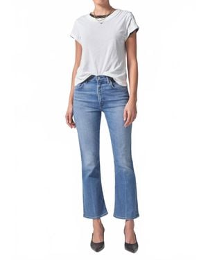 Citizens of Humanity Isola Cropped Bootcut Jean - Blue