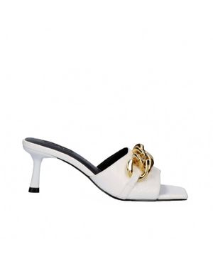 Exe' Hf5446 Heeled Sandal - White