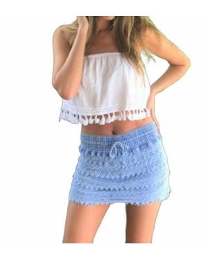Giocam Adriana Cotton Short - Blue