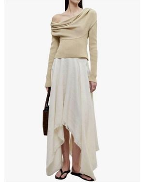 Kallmeyer Felicity Cascade Skirt - Natural