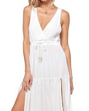 LSPACE Emma Cover Up - White