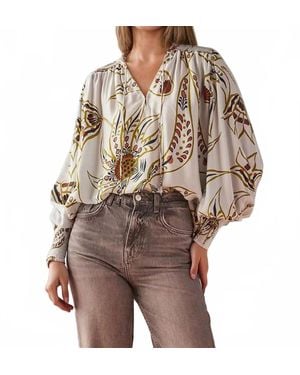 Omika Anouk Blouse - Brown