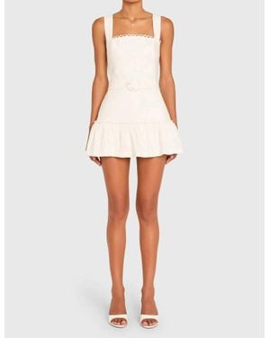 Amanda Uprichard Lena Mini Romper - White