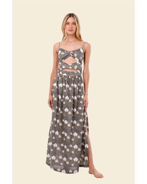 MALAI Safari Mai Wavelet Dress - Natural