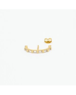 Au79 St Moritz Ear Suspender Earrings - Metallic
