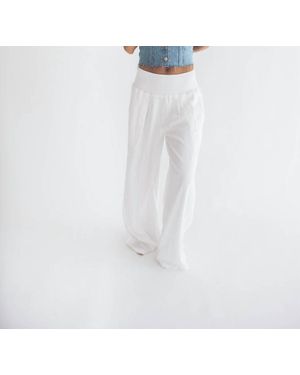 falcon park Ashley Pants - White