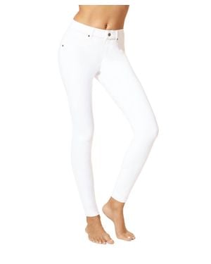 Hue Essential Denim Legging - White