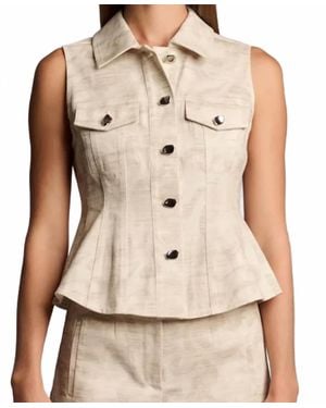 Hevron Skylar Top - Natural