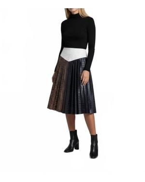 Esteem Couture Ny Aria Pleated Skirt - Black
