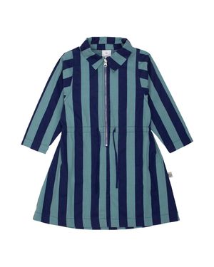 Wynken Girl's Riga Dress - Blue