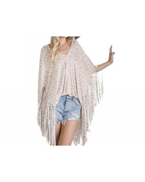 Bucketlist Fringe Blouse - Black