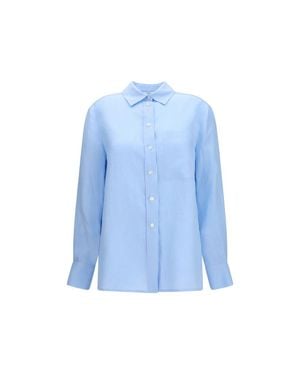 Lardini Linen Dress Shirt - Blue