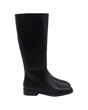 Stuart Weitzman Zipped Knee-High Boots - Black