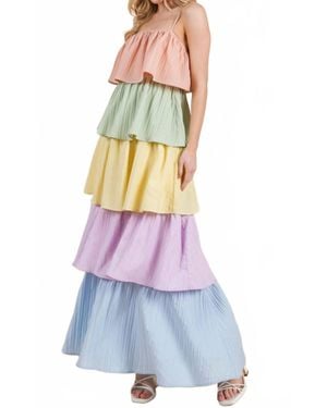 Geegee Easter Maxi Dress - White