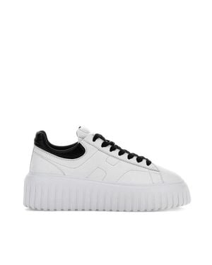 Hogan H-Stripes Sneakers - White
