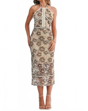 EB Luxe Keziah Dress - Natural