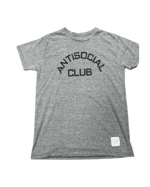 The Original Retro Brand Anti-Social Club T-Shirt - Gray