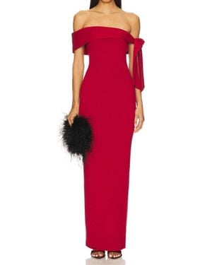 SNDY'S Jaymes Maxi Dress - Red