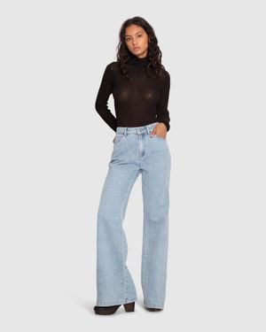 Belle & Bloom Firecracker Flare Jeans - Blue