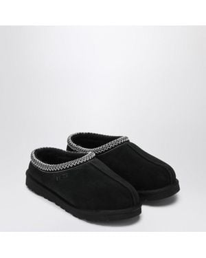 UGG Tasman Eather Slip-Ons - Black