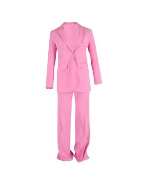 JOSEPH Single-Breasted Blazer And Pants Set - Pink
