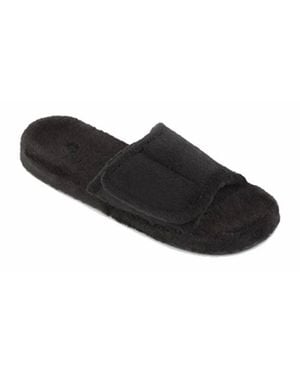 Acorn Spa Slide Slippers - Black