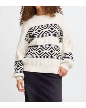 Ichi Ihbarisa Sweater - Gray