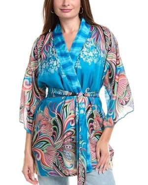 Johnny Was Ollia Kimono - Blue