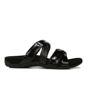 Vionic Hadlie Slide Sandal - Black