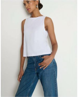 Nation Ltd Sammi Tie Back Tank - Blue
