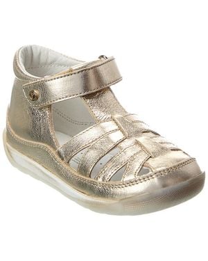 Naturino Falcotto Mipos Leather Sandal - Natural