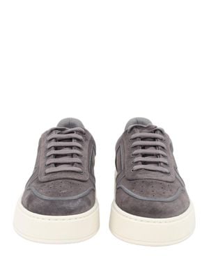 Axel Arigato Orbit Embroidery Modern Sole Suede Sneakers - Gray