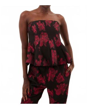 MISA Los Angles Piper Top - Red