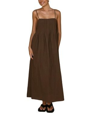 LEON GORI Maxi Dress - Brown