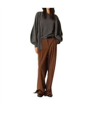 THE GARMENT Como Sleeve Cardigan - Brown