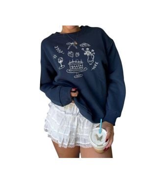 Bailey Rose Birthday Girl Sweatshirt - Blue