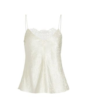 Rosetta Getty Lace Camisole - White